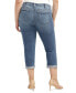 ფოტო #2 პროდუქტის Plus Size Elyse Capri Jeans