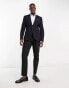 Фото #3 товара Ben Sherman blazer in large navy check