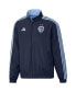 Фото #3 товара Men's Navy, Light Blue Sporting Kansas City 2023 On-Field Anthem Full-Zip Reversible Team Jacket