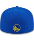 Фото #2 товара Men's Royal Golden State Warriors Game Day Hollow Logo Mashup 59FIFTY Fitted Hat