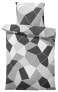Фото #1 товара Комплект постельного белья One-Home Mosaik серебро-серый 135x200 см