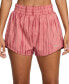 Women's One Dri-FIT High-Waist Brief-Lined Printed Shorts