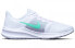 Nike Downshifter 11 耐磨透气 低帮 跑步鞋 女款 白绿 / Кроссовки Nike Downshifter 11 CW3413-101