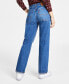 Фото #6 товара Low Pro Classic Straight-Leg High Rise Jeans