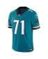 ფოტო #2 პროდუქტის Men's Tony Boselli Teal Jacksonville Jaguars Prowler Throwback Vapor F.U.S.E. Limited Retired Player Jersey