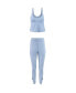 ფოტო #4 პროდუქტის Plus Size Gema Pajama Tank And Legging Set