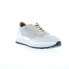 Фото #2 товара Bruno Magli Holden BM1HDNG0 Mens White Lifestyle Sneakers Shoes 10.5