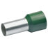 Фото #2 товара Klauke 177GRL - Wire end sleeve - Copper - Straight - Green,Metallic - Tin-plated copper - Polypropylene (PP)