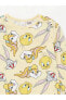 AYMİRA STORE'DEN GÖNDERİLİRMEKTEDİR! %100 Pamuk Bugs Bunny Baskılı Kız Bebek Pijama Takımı