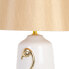 Фото #7 товара Настольная лампа Белый Позолоченный Хлопок Керамика 60 W 220 V 240 V 220-240 V 32 x 32 x 43 cm