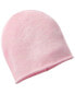 Фото #1 товара Amicale Cashmere Knit Two-Tone Cashmere Beanie Women's Pink