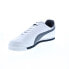 Фото #4 товара Puma Roma Basic 35357212 Mens White Leather Lifestyle Sneakers Shoes