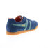 Фото #8 товара Gola Harrier Suede CMA192 Mens Blue Suede Lace Up Lifestyle Sneakers Shoes