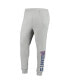 Фото #4 товара Men's Heathered Gray New York Giants Jogger Pants