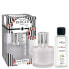Фото #1 товара Gift set catalytic lamp Illusion frosted 250 ml + refill Black Angelika Black Angelika 250 ml