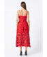 Women's Lace Cami Midi Dress