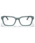 ფოტო #2 პროდუქტის Men's Rectangle Eyeglasses, EA319255-O