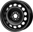 Штампованный колесный диск MWD 16277 черный 6x16 ET35 - LK5/100 ML57.1 6, 5, R16, 35, 57.1, 100 - фото #2