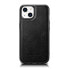 Фото #1 товара Etui pokryte naturalną skórą do iPhone 14 Plus Leather Oil Wax czarny