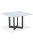 Emila 48" Square Sintered Stone Mix and Match Dining Table, Created for Macy's