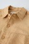 Фото #4 товара Куртка-рубашка из рельефной ткани ZARA