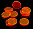 Фото #1 товара Развлечения и хобби Crafters: Акриловые маркеры - Прозрачные - Флюоресцентные - Оранжевые (10)