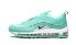 Nike Air Max 97 "Have A Nike Day" 低帮 跑步鞋 GS 薄荷绿