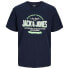 ფოტო #1 პროდუქტის JACK & JONES Logo short sleeve T-shirt