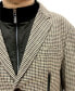 ფოტო #4 პროდუქტის Men's Alexander Coat with Removable Bib and Brown & Green Houndstooth