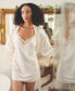 ფოტო #6 პროდუქტის Kit Matte Heart Lace Chemise Lingerie Nightgown