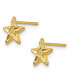 Фото #2 товара Star Stud Earrings in 14k Gold