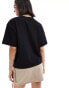 Barbour International relaxed logo t-shirt in black