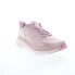 Фото #2 товара Hoka Clifton 9 1127896-PMPW Womens Pink Canvas Athletic Running Shoes