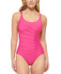Фото #1 товара Calvin Klein 300815 Women's Starburst One-Piece Rose Swimsuit Size 8