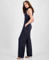 ფოტო #3 პროდუქტის Women's Sleeveless Halter Jumpsuit