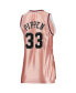 Women's Scottie Pippen Pink Chicago Bulls 75th Anniversary Rose Gold 1997 Swingman Jersey M - фото #3