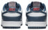 Фото #5 товара Nike Dunk Low Retro "Valerian Blue" 经典 低帮 板鞋 男款 白藏青 / Кроссовки Nike Dunk Low DD1391-400