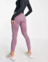 Urban Threads seamless squat proof gym leggings in purple marl