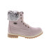 Фото #1 товара Lugz Rucker HI Fur WRUCKRHFUE-682 Womens Pink Synthetic Casual Dress Boots 8.5