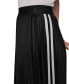Women's Pleated Logo Midi Mesh Skirt