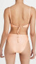 Фото #3 товара PQ Swim 288617 Women's Skylar Halter Bikini Top, Citrine, Orange, Metallic, XL