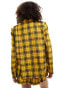 Фото #2 товара Something New iconic Clueless tailored blazer co-ord in yellow check