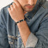 Black leather bracelet for men Heritage JF04202040