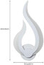 LED-Wandleuchte Flamme