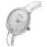 Swarovski Crystalline Delight Uhr in Weiß, Edelstahl Metallarmband  Schweizer Eleganz trifft auf funkelndes Design, Artikelnummer 5580537