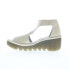 Фото #3 товара Fly London Bezo BEZO306FLY-001 Womens Beige Leather Strap Sandals Shoes 38