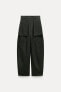 Zw collection cargo trousers with zips