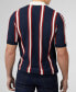 ფოტო #3 პროდუქტის Men's Mod Knitted Rugby Short Sleeve Shirt