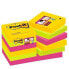 Набор клейких заметок Post-it Super Sticky Разноцветный 47,6 x 47,6 mm (3 штук)