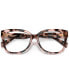 Women's PALAWAN Square Eyeglasses, MK409152-O